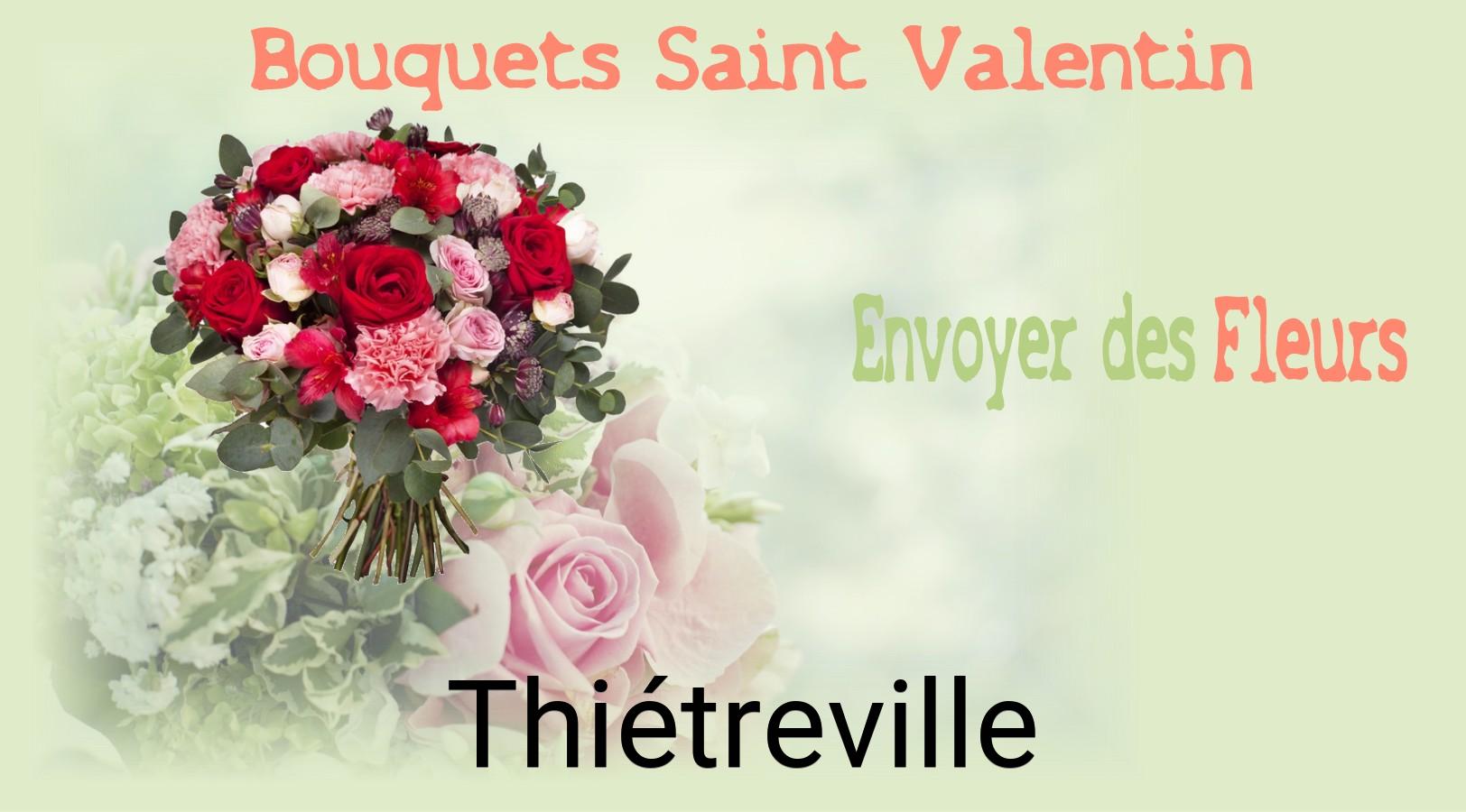 Roses de Saint-Valentin livrées à Thiétreville